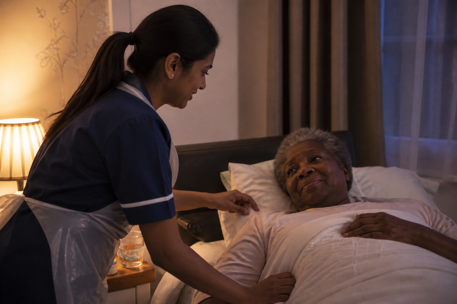 Night-time and clinical reassurance at home